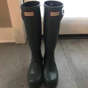 Hunter rain boots